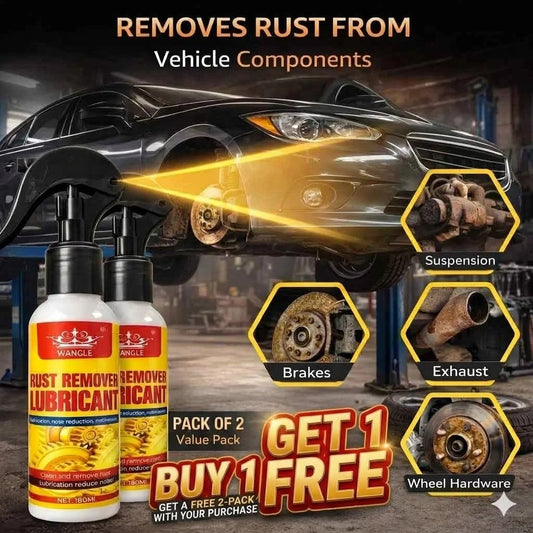 Rust Remover & Protection Spray For Auto Bike Car BUY ONE GET ONE FREE